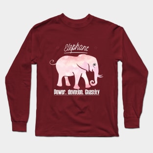 Elephant Power Devotion Chastity Long Sleeve T-Shirt